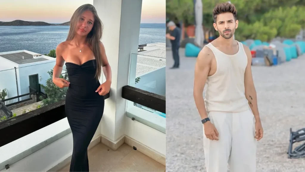 Kartik Aaryan girlfriend controversy, Karina Kubiliute age, Kartik Aaryan dating rumors 2026, Kartik Aaryan Goa vacation photos, Kartik Aaryan new girlfriend name