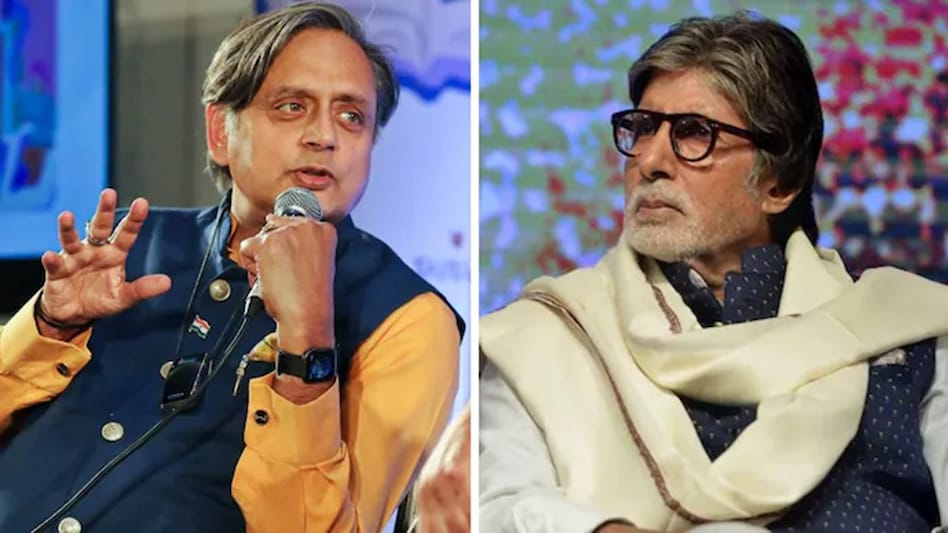 Shashi Tharoor, Amitabh Bachchan