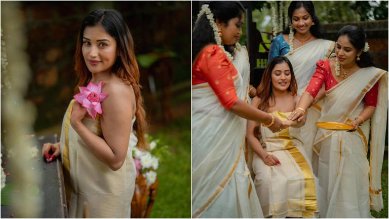 Malayalam TV Star and Bigg Boss Winner Anumol Ties the Knot with Tamil Actor Bhuvanesh Rajendiran!