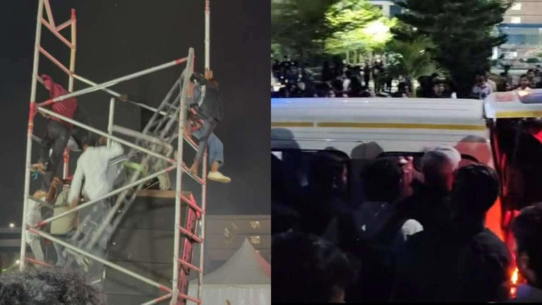 'Toxic' Pre-Release Event Mishap: 2 Students Injured as Sound Setup Collapses!