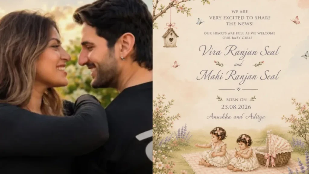 Aditya Seal and Anushka Ranjan Welcome Twin Baby Girls; Couple Reveals Beautiful Names 'Vira' and 'Mahi'!