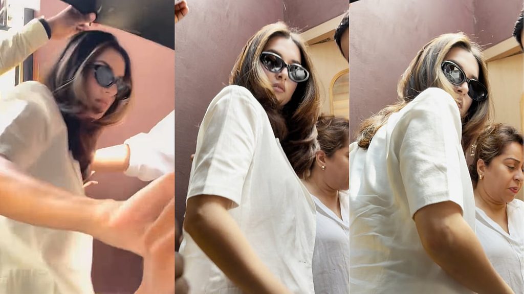 'Back Off!' Tara Sutaria Loses Her Cool, Shoves Paparazzo’s Phone Away After Chaotic Bandra Mobbing Goes Viral