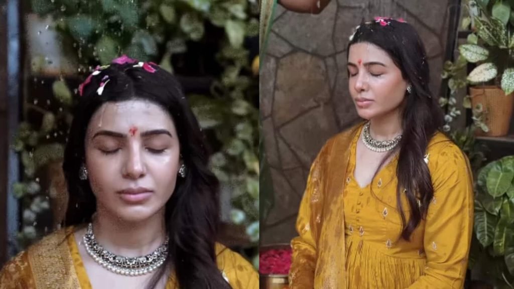 Samantha Ruth Prabhu Celebrates Traditional Seemantham Ceremony With Raj Nidimoru: "Every Mantra Had A Purpose"