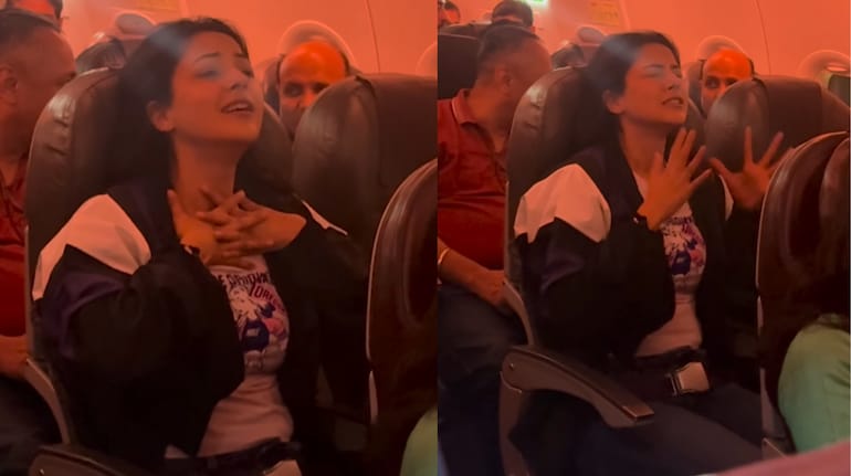 Shehnaaz Gill's Mid-Air Nightmare! Actress Shares Viral Video Of Severe Turbulence That Left Fans Worried