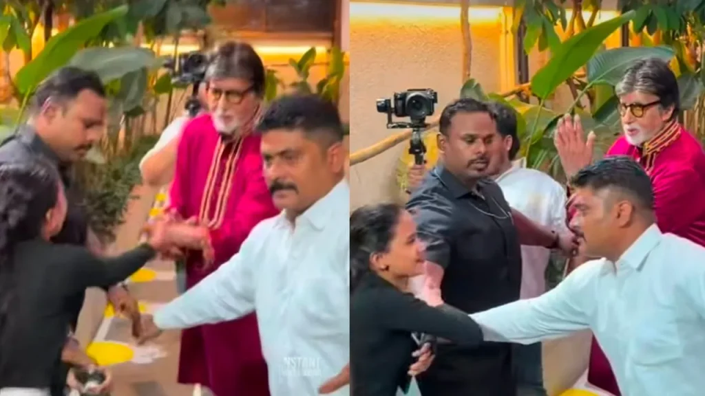 'Rude' Or Justified? Amitabh Bachchan Dismisses A Fan's Request To Shake Hands Outside Jalsa As Security Intervenes